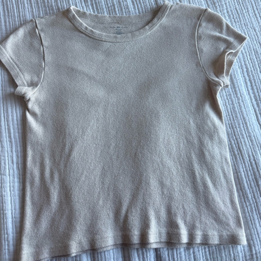 Brandy Melville Cream T-Shirt